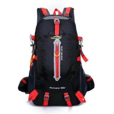 Men 40L unisex waterproof travel Hiking sports bag Outdoor Climbing Mountaineering Camping backpack for male
