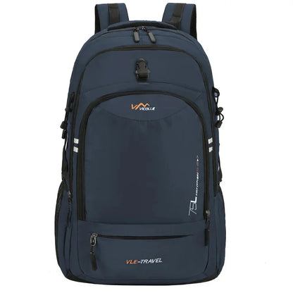 Men 75L Outdoor Climbing Travel Trekking Rucksack Sports Camping Hiking Backpack School Bag Pack For Male Female Women