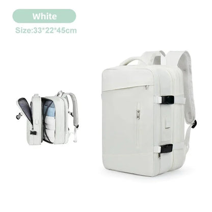 Men And Extendible Travel Backpack Unisex Laptop Bag Women Large Luggage Bags Students Business Trip USB Charge Mochila