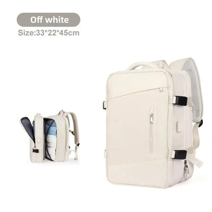 Men And Extendible Travel Backpack Unisex Laptop Bag Women Large Luggage Bags Students Business Trip USB Charge Mochila