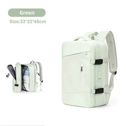Men And Extendible Travel Backpack Unisex Laptop Bag Women Large Luggage Bags Students Business Trip USB Charge Mochila