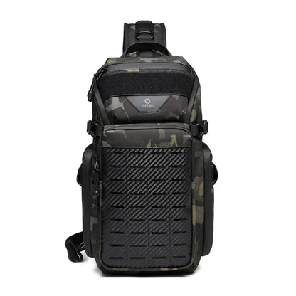 Men Anti Theft Chest Bag Shoulder Bags USB Charging Crossbody Package School Short Trip Messengers Bags Men's Oxford Sling Pack