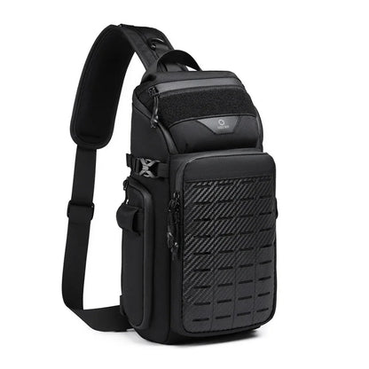 Men Anti Theft Chest Bag Shoulder Bags USB Charging Crossbody Package School Short Trip Messengers Bags Men's Oxford Sling Pack