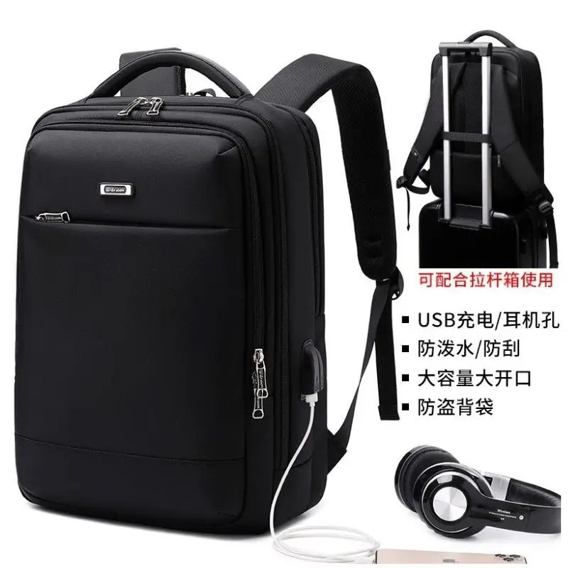 Men Anti theft Waterproof Laptop Backpack 15.6 Inch Daily Work Business Backpack School back pack mochila for women