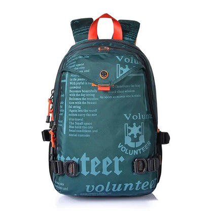 Men Backpack For Riding Travel Water Bottle Bags Daypack 14" Computer Bag Book High Quality Waterproof Oxford Unisex Rucksack
