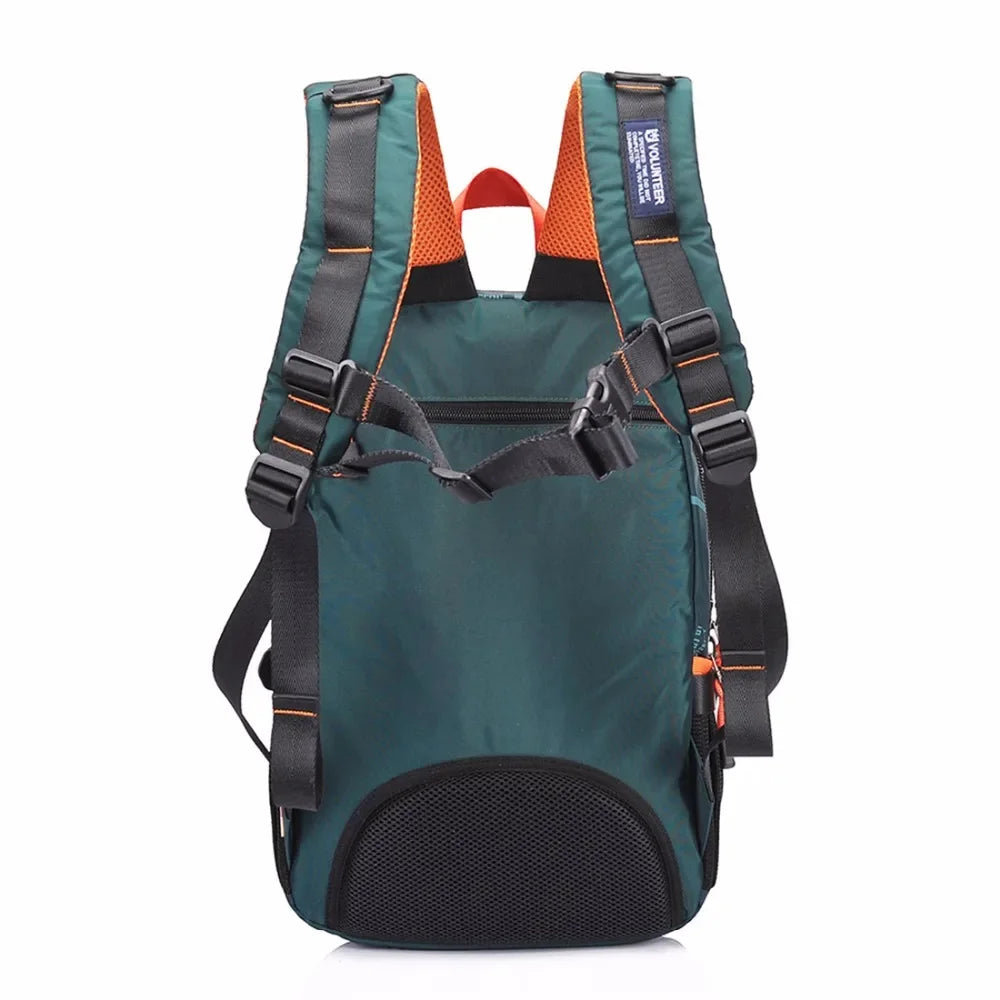 Men Backpack For Riding Travel Water Bottle Bags Daypack 14" Computer Bag Book High Quality Waterproof Oxford Unisex Rucksack