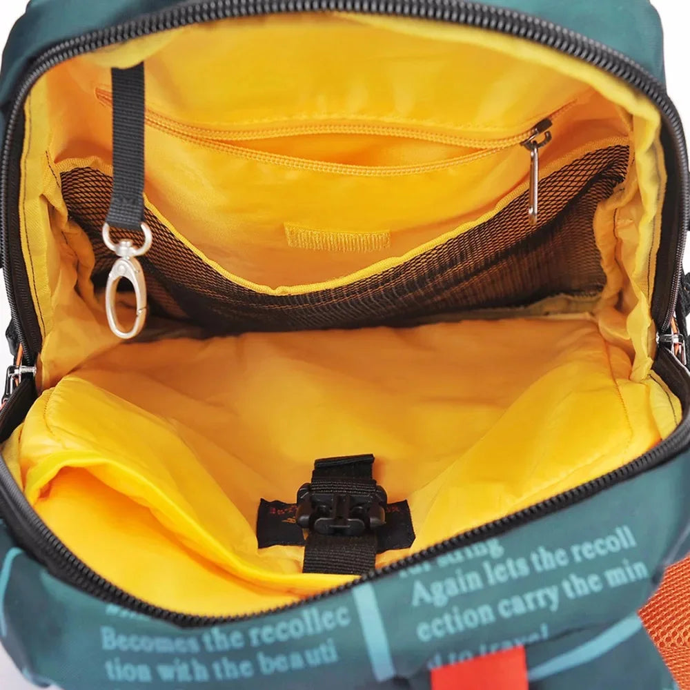 Men Backpack For Riding Travel Water Bottle Bags Daypack 14" Computer Bag Book High Quality Waterproof Oxford Unisex Rucksack