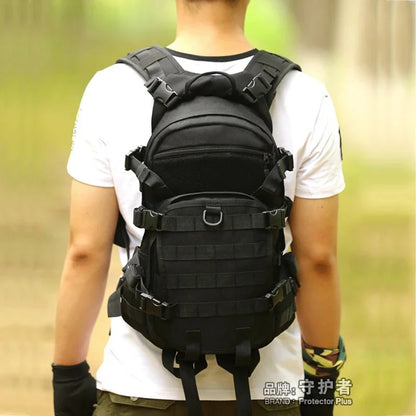 Men Backpack Knapsack Military Tactical Molle Outdoor Sports Male Nylon Camping Travel Hiking Climb Rucksack Daypack Laptop Bag