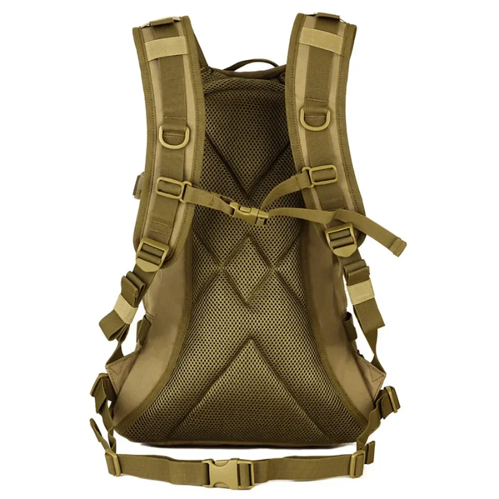 Men Backpack Knapsack Military Tactical Molle Outdoor Sports Male Nylon Camping Travel Hiking Climb Rucksack Daypack Laptop Bag