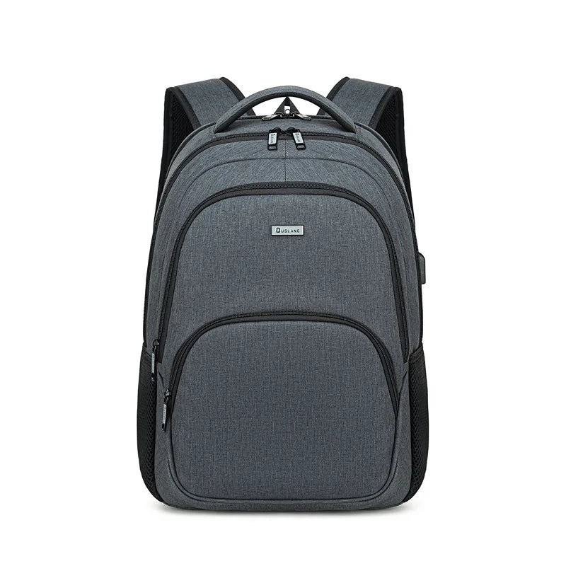 Men Backpack Nylon Modern Schoolbag Hike High Quality Gym Bag Fashion Casual Travel Waterproof Backpacks Unisex Usb Charg Port