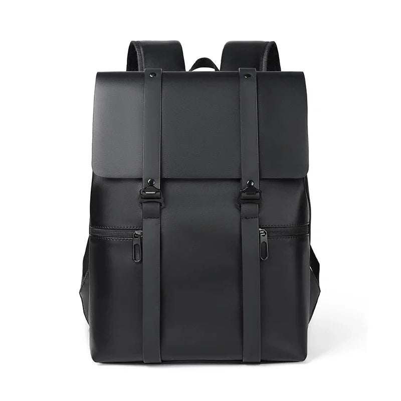 Men Backpack Rucksack Daypack Satchel Student Bag PU Leather Laptop Camputer Travel Business Male School Book Bags Knapsack