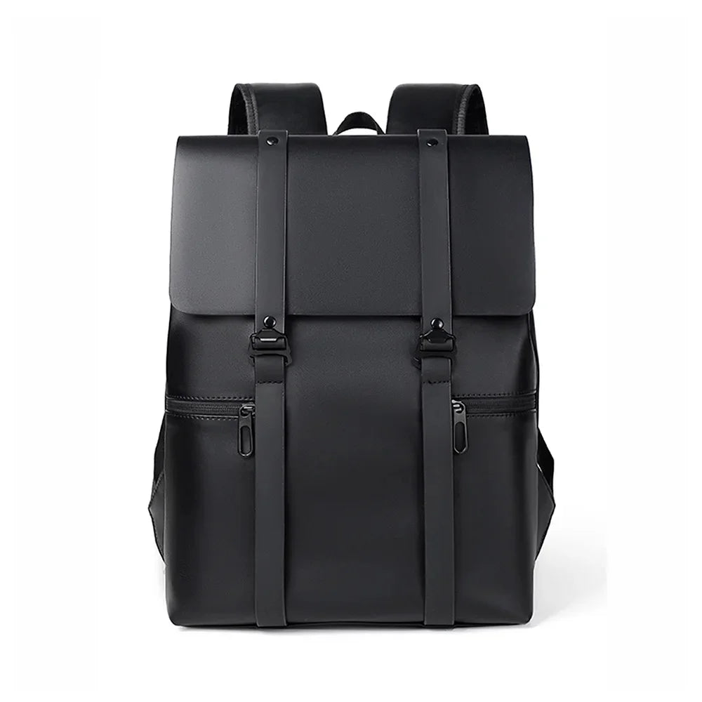 Men Backpack Rucksack Daypack Satchel Student Bag PU Leather Laptop Camputer Travel Business Male School Book Bags Knapsack
