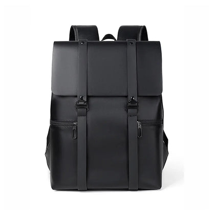 Men Backpack Rucksack Daypack Satchel Student Bag PU Leather Laptop Camputer Travel Business Male School Book Bags Knapsack