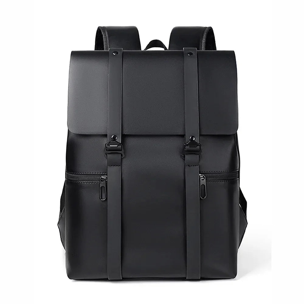 Men Backpack Rucksack Daypack Satchel Student Bag PU Leather Laptop Camputer Travel Business Male School Book Bags Knapsack