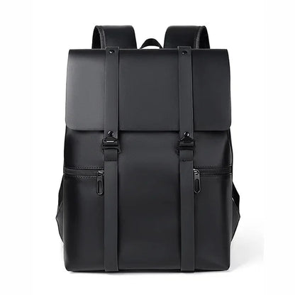 Men Backpack Rucksack Daypack Satchel Student Bag PU Leather Laptop Camputer Travel Business Male School Book Bags Knapsack