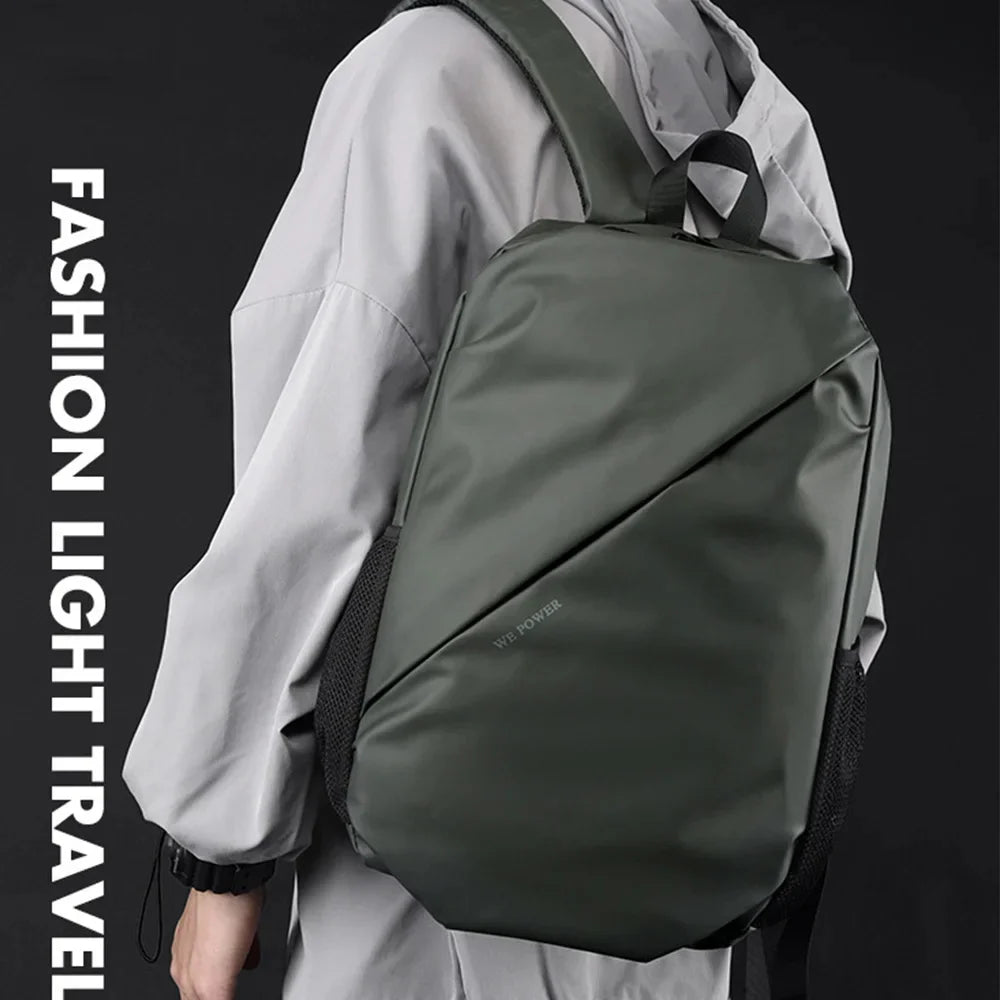 Men Backpack Satchel Book Laptop College Bags Rucksack Travel Fashion Waterproof Nylon Male Knapsack Computer School Bag