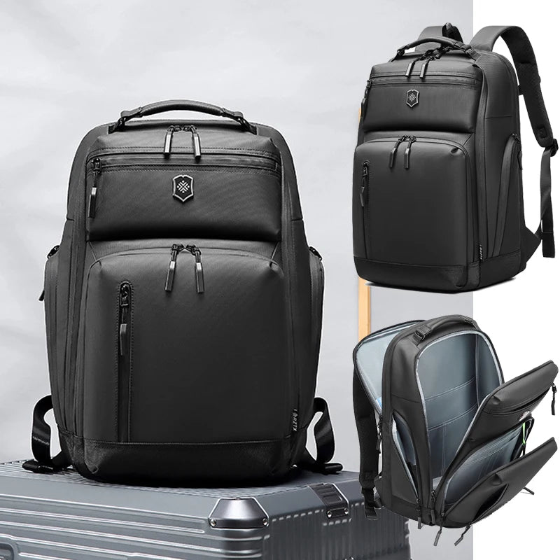Men Backpack Waterproof Nylon Business Multifunctional Travel Laptop Fashion Packs Large-capacity More Pocket Light Backpacks