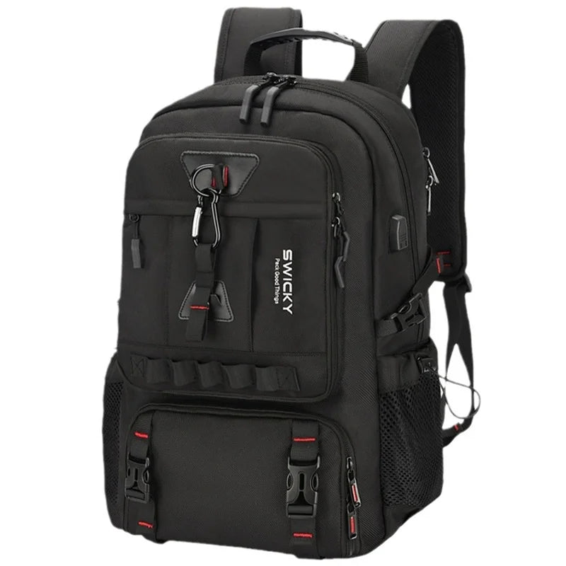 Men Backpacks 2024 New Travel Backpack Men's Outdoor Mountaineering Luggage Bag 50L60L65L80L Backpack For Men