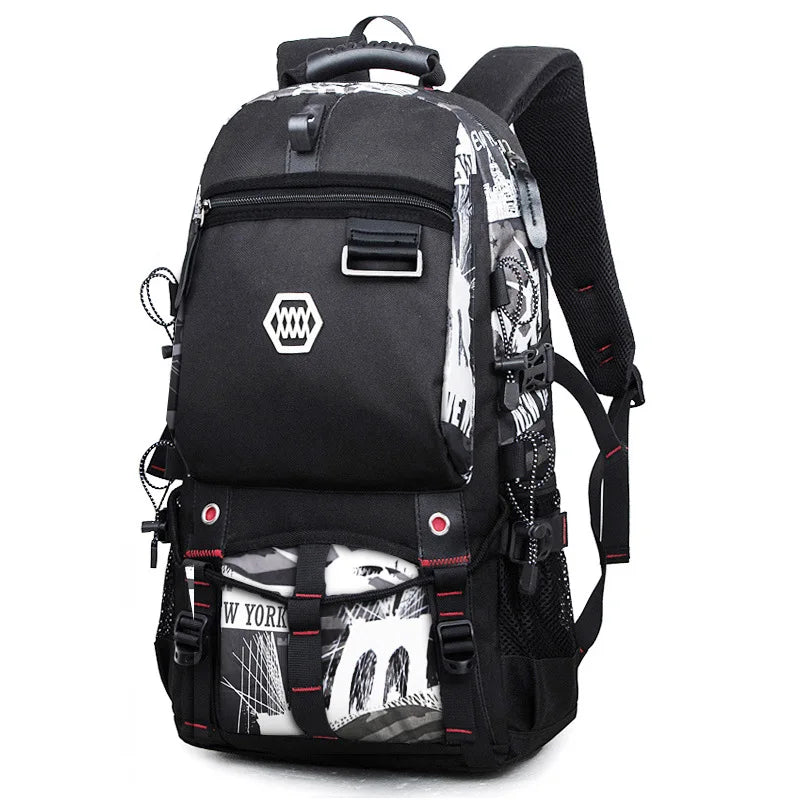 Men Backpacks 2024 New Travel Backpack Men's Outdoor Mountaineering Luggage Bag 50L60L65L80L Backpack For Men