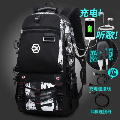 Men Backpacks 2024 New Travel Backpack Men's Outdoor Mountaineering Luggage Bag 50L60L65L80L Backpack For Men