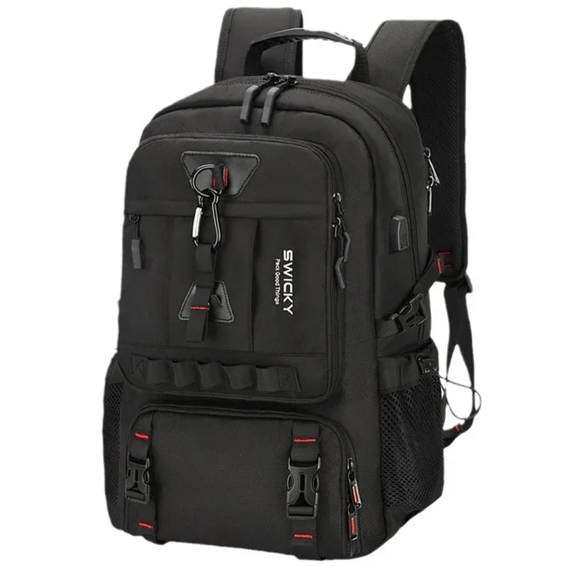 Men Backpacks 2024 New Travel Backpack Men's Outdoor Mountaineering Luggage Bag 50L60L65L80L Backpack For Men