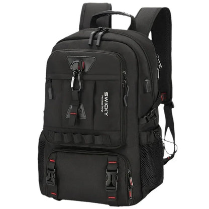 Men Backpacks 2024 New Travel Backpack Men's Outdoor Mountaineering Luggage Bag 50L60L65L80L Backpack For Men