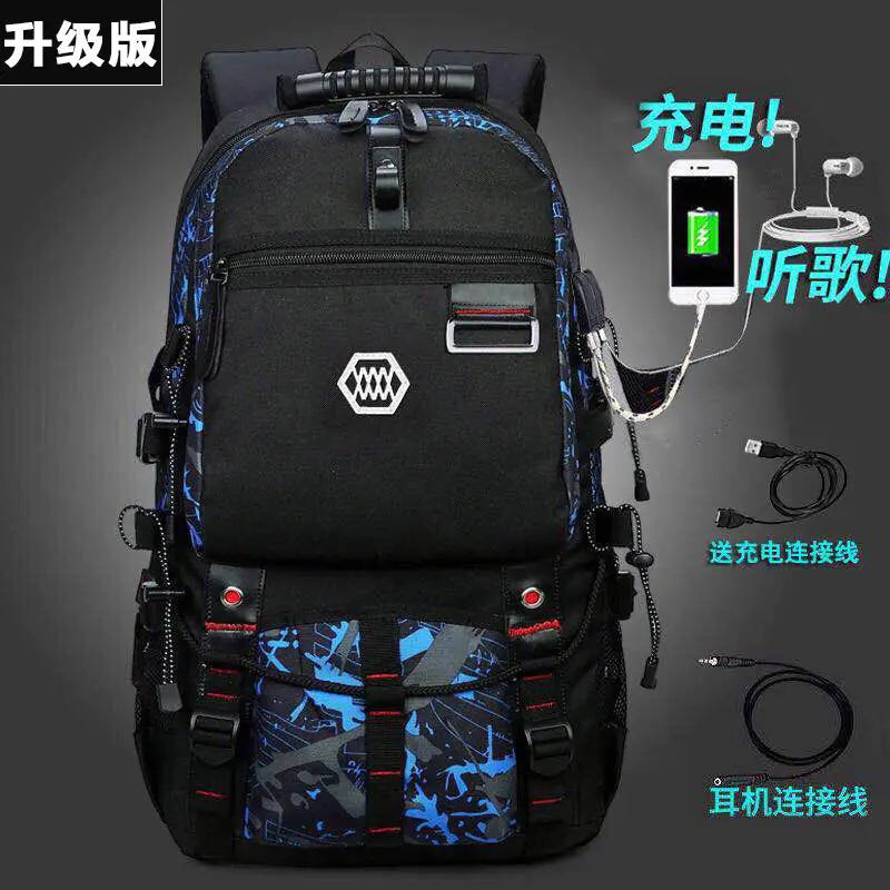Men Backpacks 2024 New Travel Backpack Men's Outdoor Mountaineering Luggage Bag 50L60L65L80L Backpack For Men