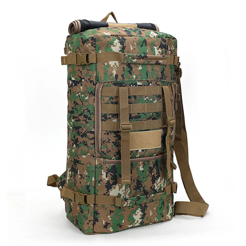 Men Backpacks Quality 50L Military Tactical Backpack Camping Backpack Mountaineering Bag Men's Hiking Rucksack Travel Backpack