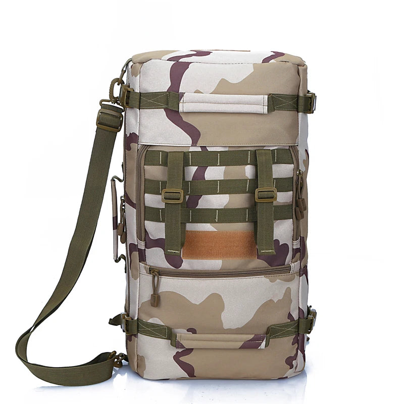 Men Backpacks Quality 50L Military Tactical Backpack Camping Backpack Mountaineering Bag Men's Hiking Rucksack Travel Backpack