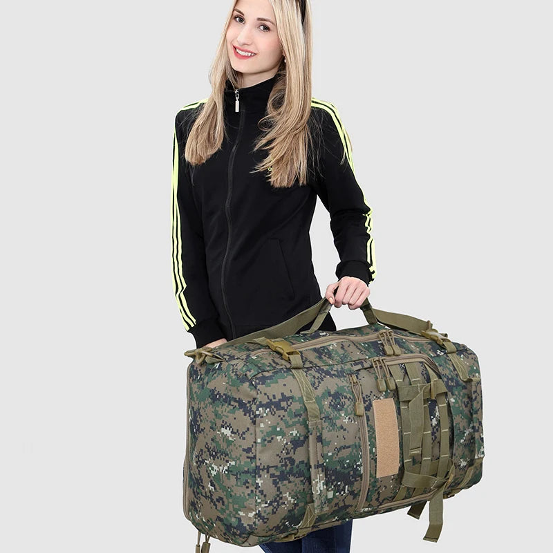 Men Backpacks Quality 50L Military Tactical Backpack Camping Backpack Mountaineering Bag Men's Hiking Rucksack Travel Backpack