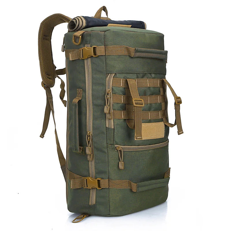 Men Backpacks Quality 50L Military Tactical Backpack Camping Backpack Mountaineering Bag Men's Hiking Rucksack Travel Backpack