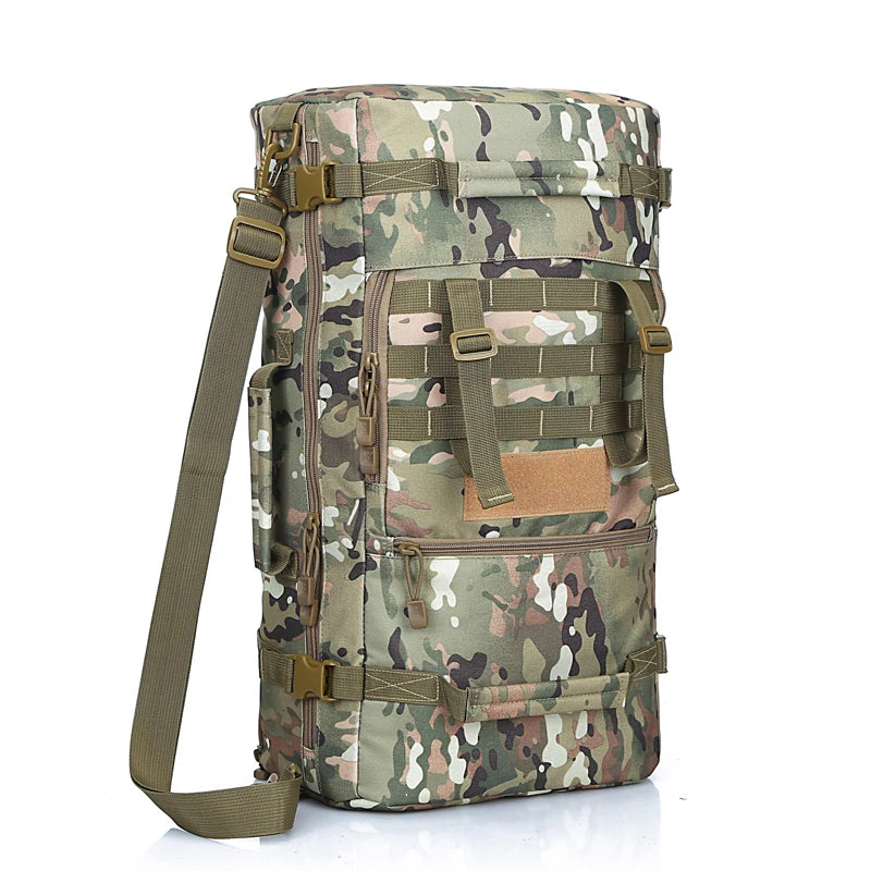 Men Backpacks Quality 50L Military Tactical Backpack Camping Backpack Mountaineering Bag Men's Hiking Rucksack Travel Backpack