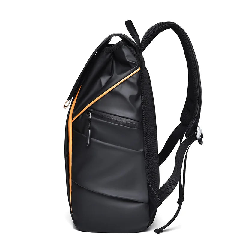 Men Business Backpack 15.6 Inches Laptop Bag Large Capacity Waterproof Students Backpack Fashion Travel School Bag