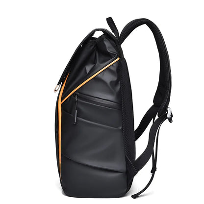 Men Business Backpack 15.6 Inches Laptop Bag Large Capacity Waterproof Students Backpack Fashion Travel School Bag