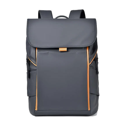 Men Business Backpack 15.6 Inches Laptop Bag Large Capacity Waterproof Students Backpack Fashion Travel School Bag