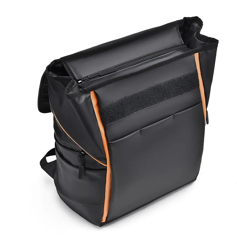 Men Business Backpack 15.6 Inches Laptop Bag Large Capacity Waterproof Students Backpack Fashion Travel School Bag