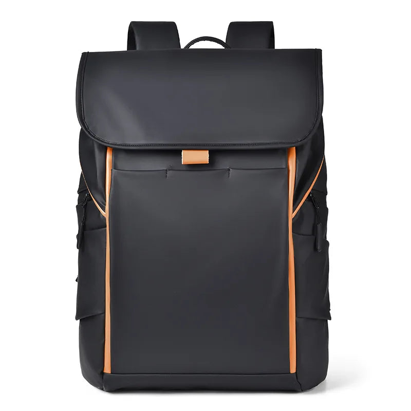 Men Business Backpack 15.6 Inches Laptop Bag Large Capacity Waterproof Students Backpack Fashion Travel School Bag