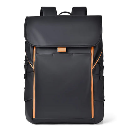 Men Business Backpack 15.6 Inches Laptop Bag Large Capacity Waterproof Students Backpack Fashion Travel School Bag