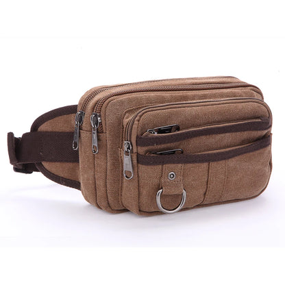 Men Camping Hiking Tactical Bag Sport Camouflage Purse Fashion Leisure Bag Small Canvas Sports Running Waist Bag