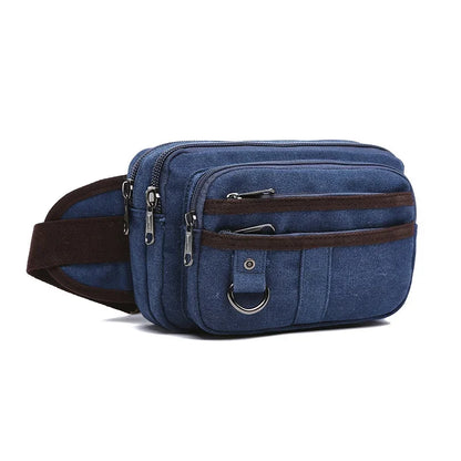Men Camping Hiking Tactical Sport Camouflage Purse Fashion Leisure Small Canvas Sports Running Waist Bag