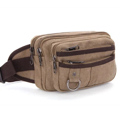 Men Camping Hiking Tactical Sport Camouflage Purse Fashion Leisure Small Canvas Sports Running Waist Bag