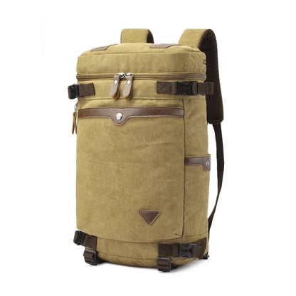 Men Canvas Backpack Travel Luggage Backpack Bag for Men Laptop Mochilas Men Rucksack Male Multifunction Backpack For Travel Bag
