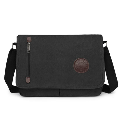Men Canvas Shoulder Bag Simple Practical Leisure Messenger Bags Male School Tote Sport Crossbody Designer Heren Crossbag Handbag