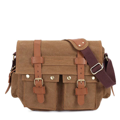 Men Canvas Shoulder Bags Casual Tote Travel Men's Crossbody Bag Luxury Messenger Bags Fashion High Quality Handbag