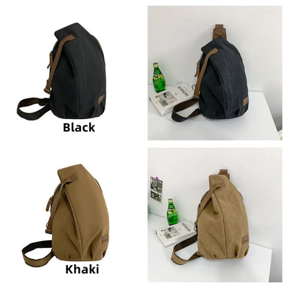 Men Canvas Single Shoulder Bag Designer Handbags High Quality Male Large Capacity Tote Top-handle Bag Crossbody Bag