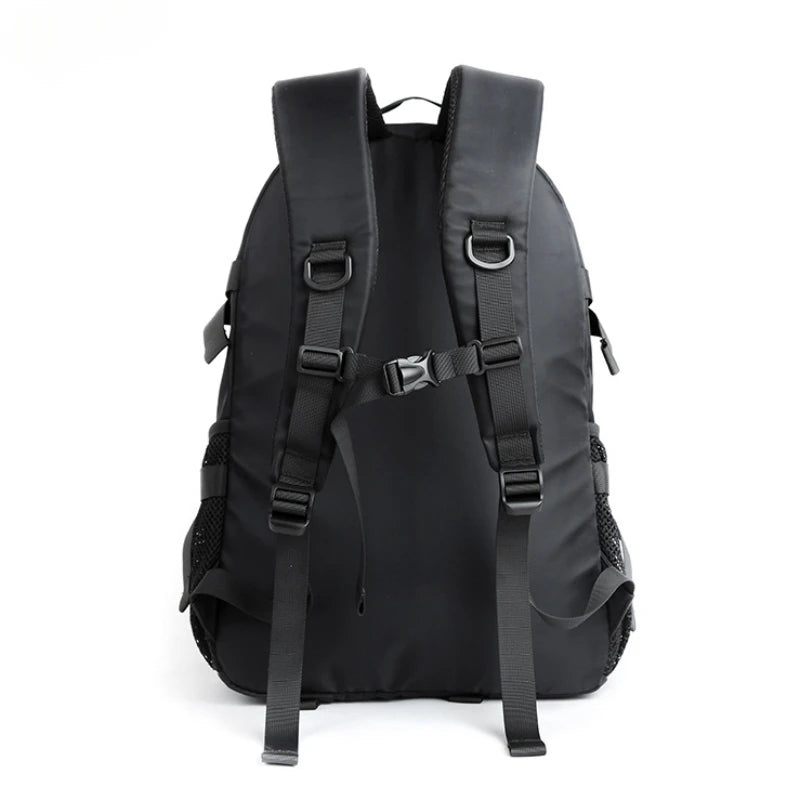 Men Casual Backpack Large Capacity Travel Bag Outdoor Street Style Waterproof Laptop Backpack Schoolbag Male Fashion Bag