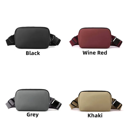 Men Casual One Shoulder Chest Pack Nylon Waterproof And Wear-resistant Large Capacity Lightweight Ventilate Fashion Chest Pack