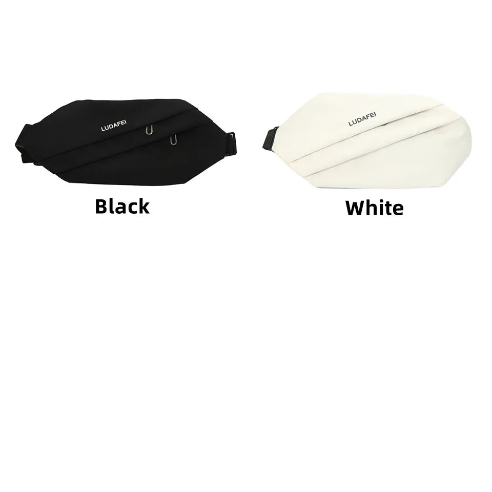 Men Chest Pack Crossbody Bag For Men Zipper Pocket Fashion Sling Bags Man Travel Bag Functional Outdoor Nylon Chest Pack