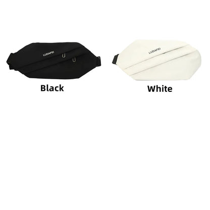 Men Chest Pack Crossbody Bag For Men Zipper Pocket Fashion Sling Bags Man Travel Bag Functional Outdoor Nylon Chest Pack