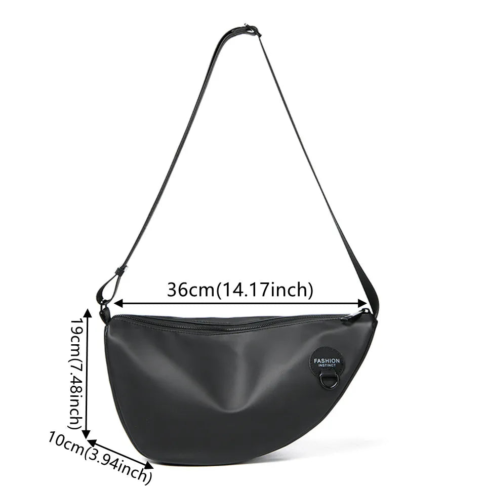 Men Chest Pack Purse Casual Large Waist Pack Shoulder Bag Nylon Travel Phone Bag Pockets New Handbags Crossbody Bag